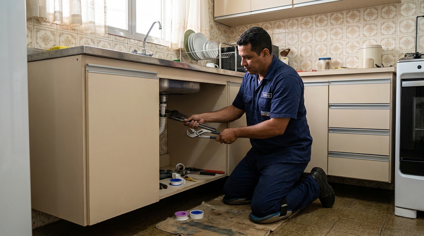 Serviços Hidráulicos no Residencial Roseira, Limeira‑SP